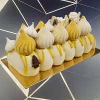Buche Pavlova fruits exotique de la Ferme Bodard