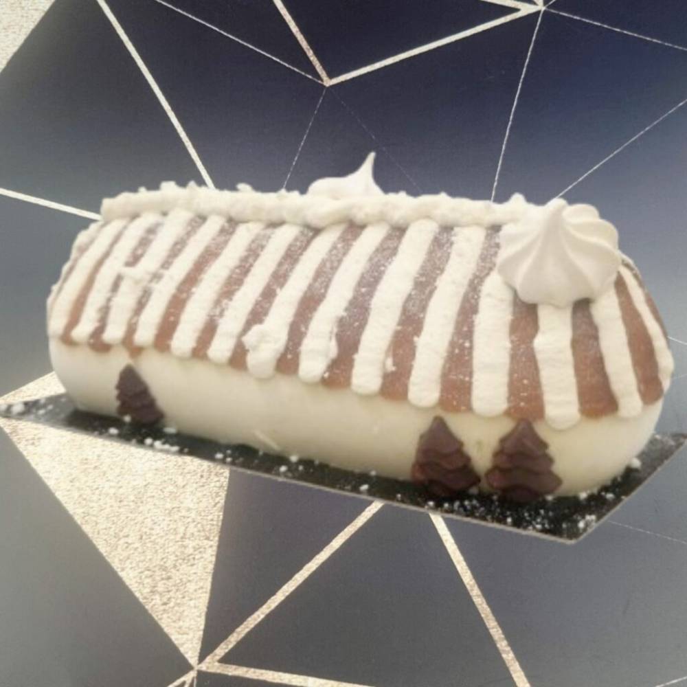 Bûche façon "Mont Blanc"